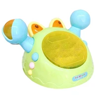 children early educational crab shape hand pat playing percussion drum kid toy