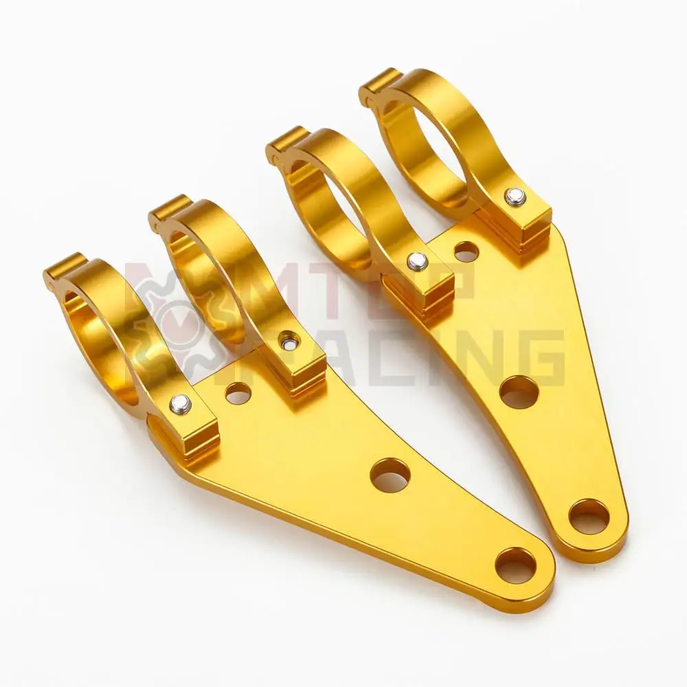 39mm Монтажный кронштейн фар мотоцикла CNC Gold 30 мм 33 мм 35 мм 37 мм 38 мм 39 мм 41 мм 43 мм 45 мм 46 мм 48 мм 49 мм 50 мм вилки - Цвет: 39mm