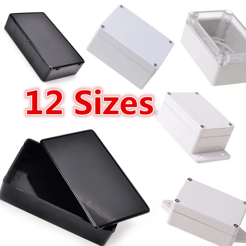 

Hot! 1PC High Quality Plastic Connector Electronic Project Box Electrical Supplies Top Quality DIY Enclosure Instrument Case