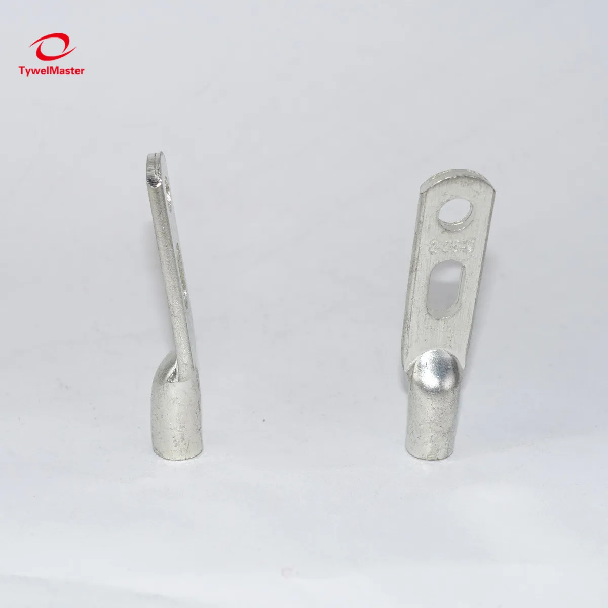 

10pcs 2-25-6 25mm2 6mm Double Holes Bolt Tinned Copper Cable lugs for Telecom 3G 4G Terminal Connection