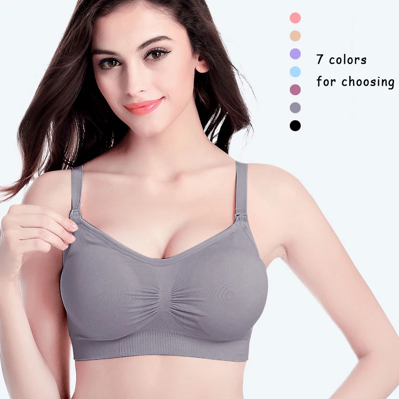Бюстгальтер для грудного вскармливания беременных женщин беспроводной