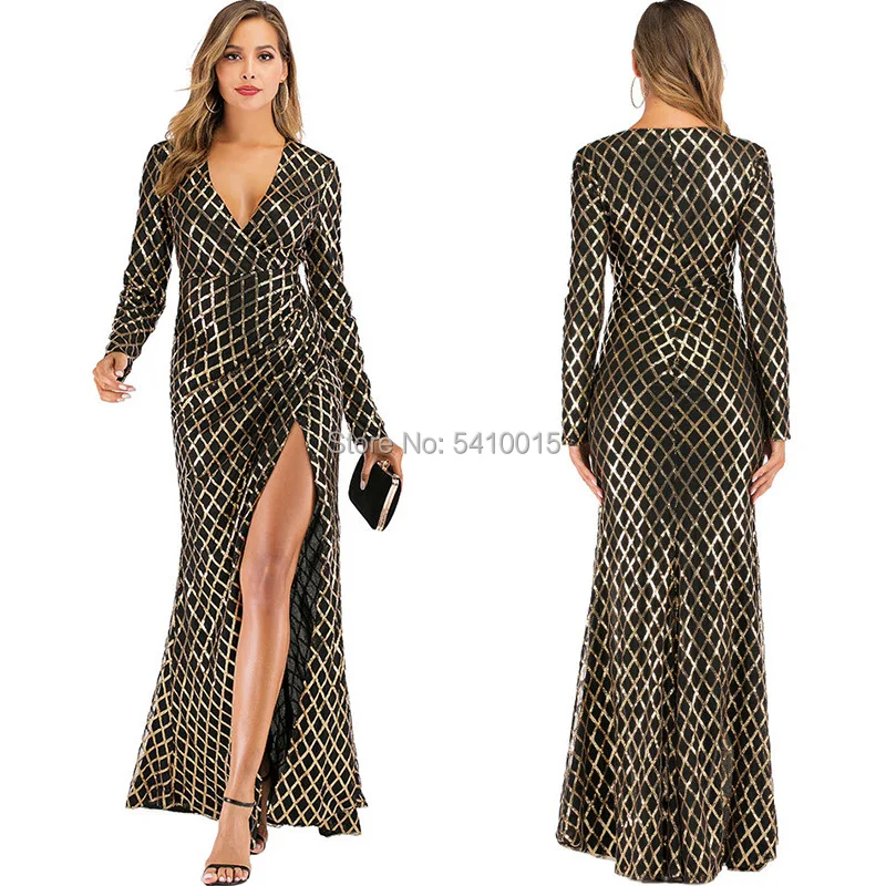 Вечерние платья с юбкой годе Ever Pretty длинные кружевные вечерние из тюля V образным