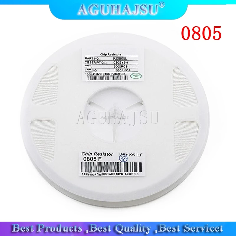 

100PCS 0805 SMD Resistor 1% 3K ohm 1/8W 302