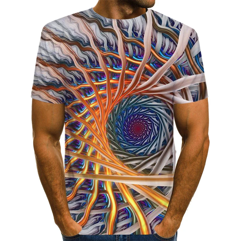 Новинка модная качественная футболка Костюмы Для мужчин/Для женщин летние