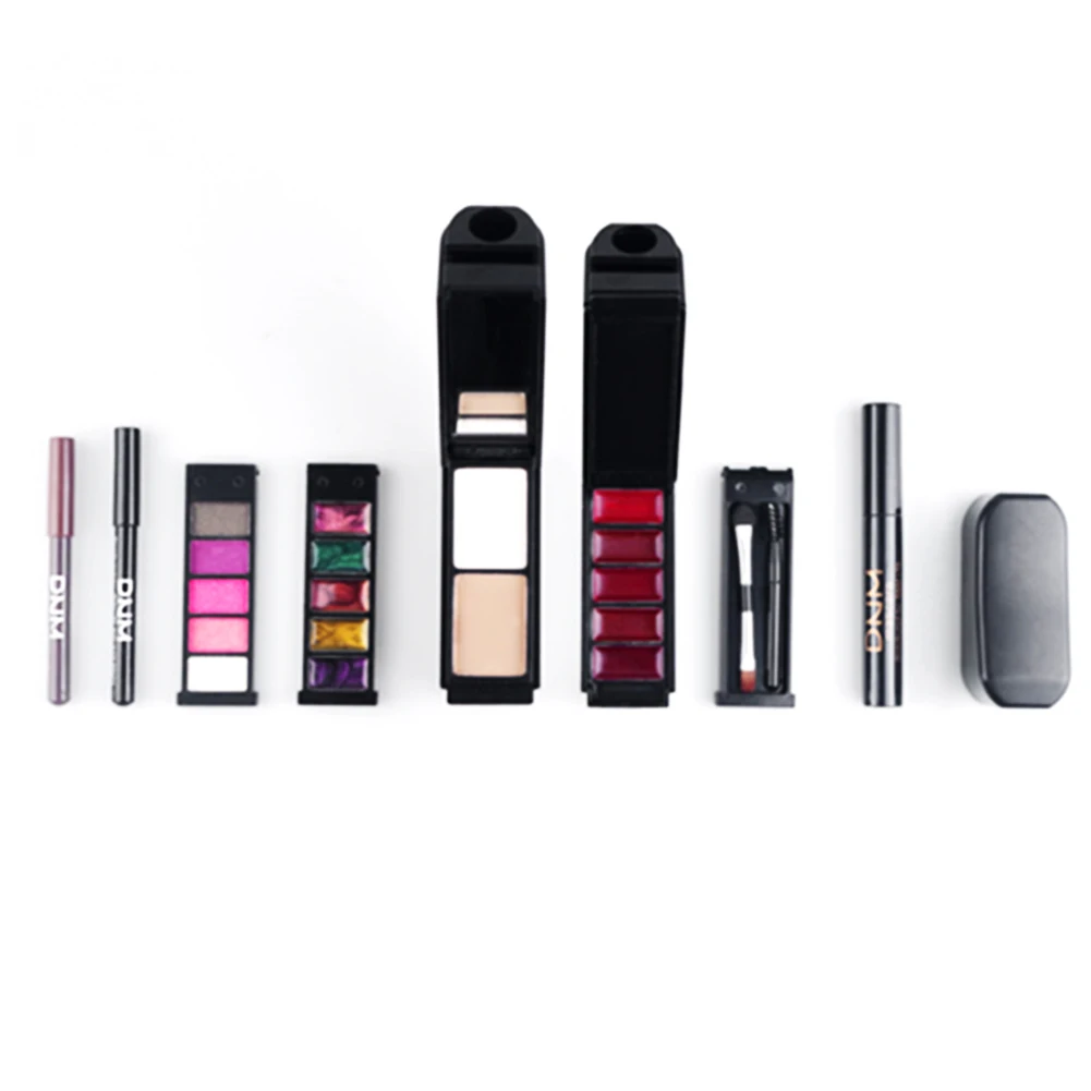 

Cosmetic Set Lipstick Eyeliner Make Up Kit Cosmetic makeup set magic box lipstick + concealer + eye shadow + eyeliner + mascara