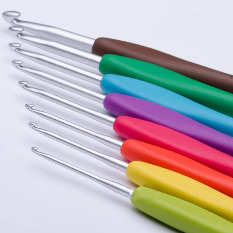 9 шт./компл. новая подушка сцепление крючком Крючки Клевер спицы 2 0 6 мм алюминий