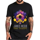 Футболка JWST с космическим телескопом Джеймс Webb, забавный подарок для любимых, футболка из мягкого 100% хлопка, Премиум Футболка европейского размера
