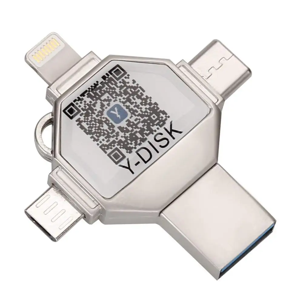 OTG Usb флеш-накопитель 4 в 1 флешка для iPhone 32 ГБ USB 3 0 карта памяти внешнее хранилище