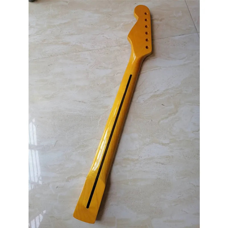 1pcs  21 Frets inlay dots maple Electric Guitar Neck Guitar accessories Parts Musical instruments can be customized enlarge