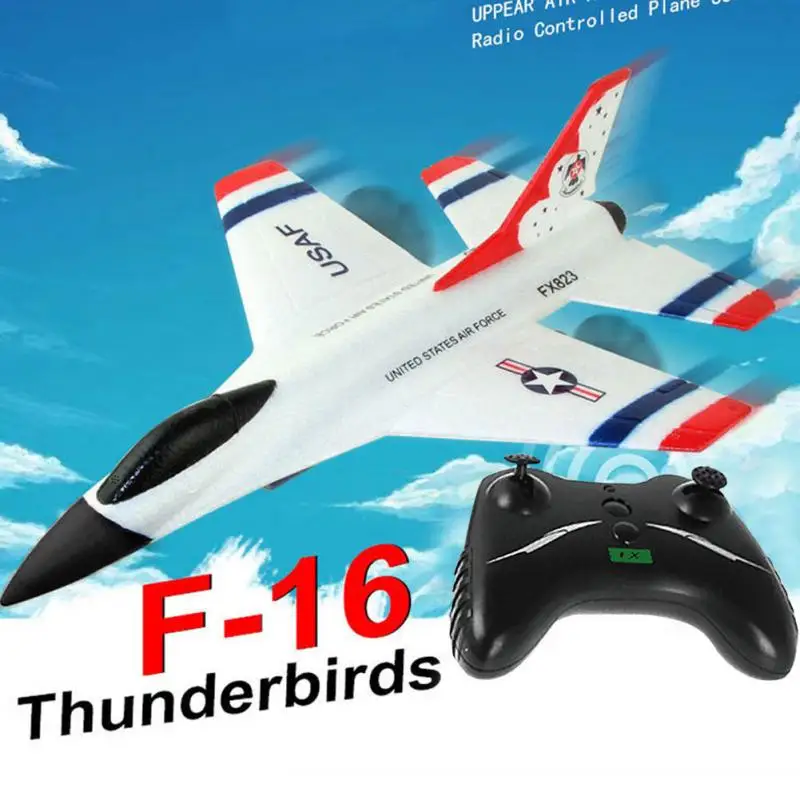 

Планер F16 2,4 GThunderbirds EPP, 80 метров, выворот 360 °, зарядка от USB
