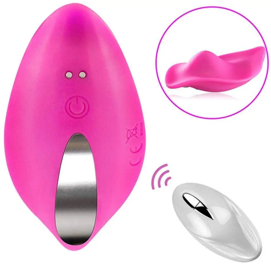 Перезаряжаемый беспроводной вибратор с дистанционным управлением 10 скоростей