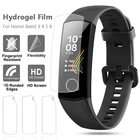 Гидрогелевая Защитная пленка для экрана Huawei Band 6 5 4 3, чехол из ТПУ для смарт-браслета Huawei Honor Band 3 4 5 6, аксессуары для экрана, 3 упаковки