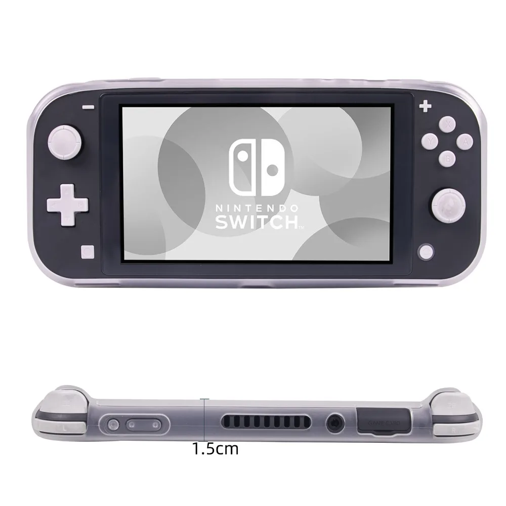 Мягкий ТПУ чехол CHINFAI для shand Switch Lite эргономичный Нескользящий Резиновый защитный чехол-подставка для NS Switch Lite мини-консоль