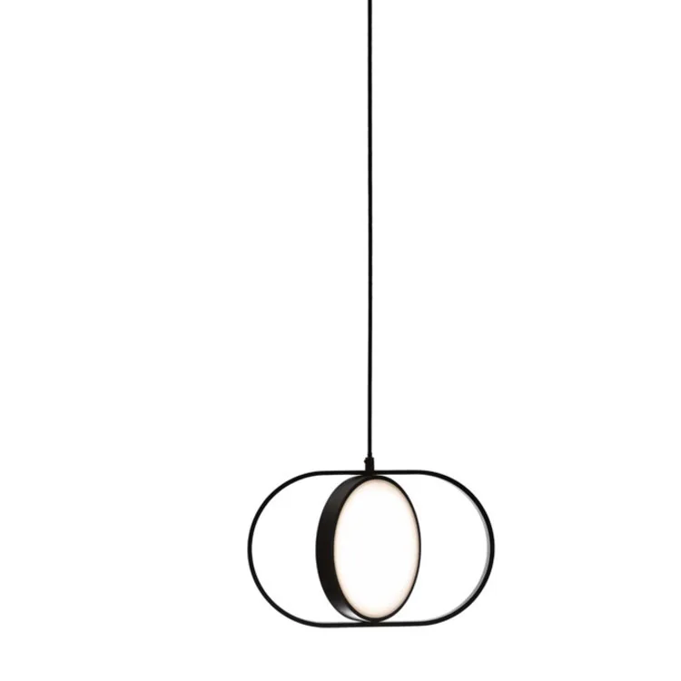 Винтажная индустриальная люстра в стиле лофт черная золотая планка подвесной