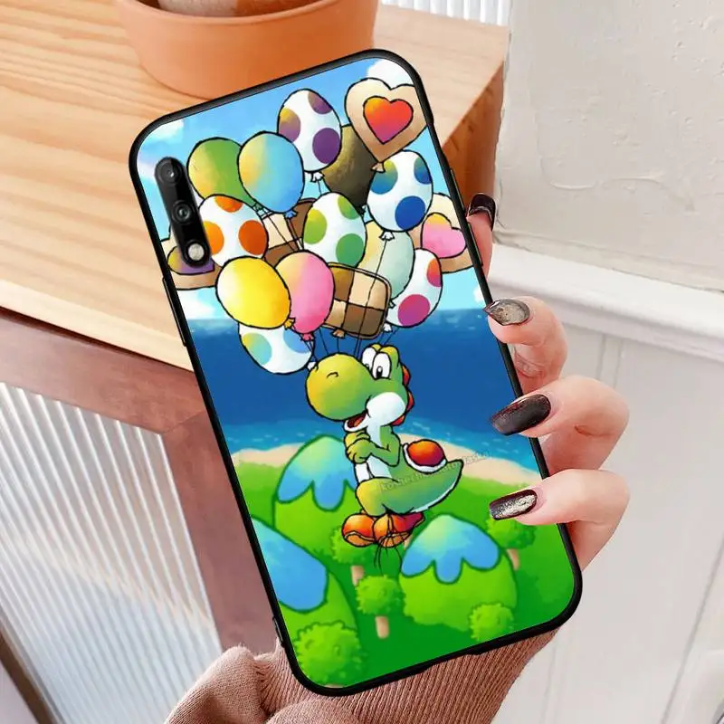 

HPCHCJHM Cartoon Yoshi Phone Case For Samsung s7 8 9 10 20 plus lite ULTRA Cover Fundas Coque