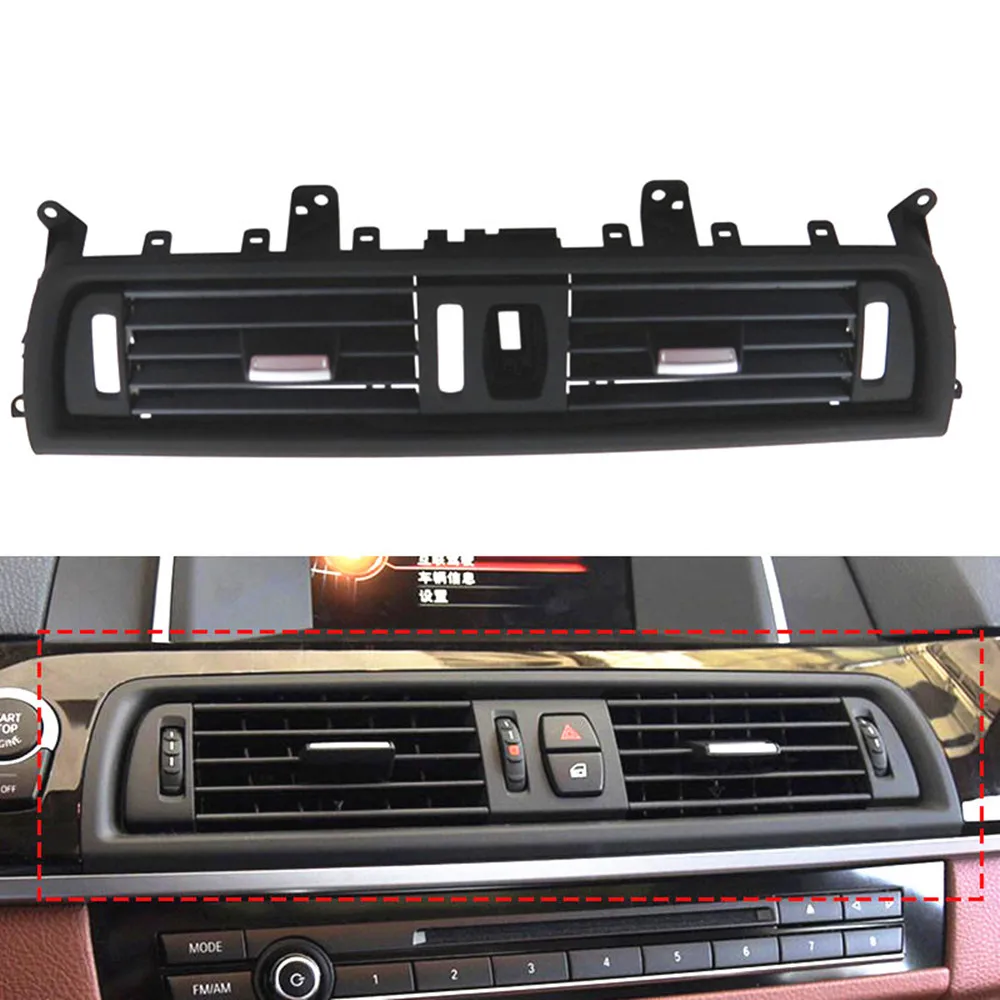 

For BMW F10 F11 F18 5 Series 520 523 525 528 530 535 Car Front Console Center Grill Dash AC Air Heater Vent Cover 64229166885
