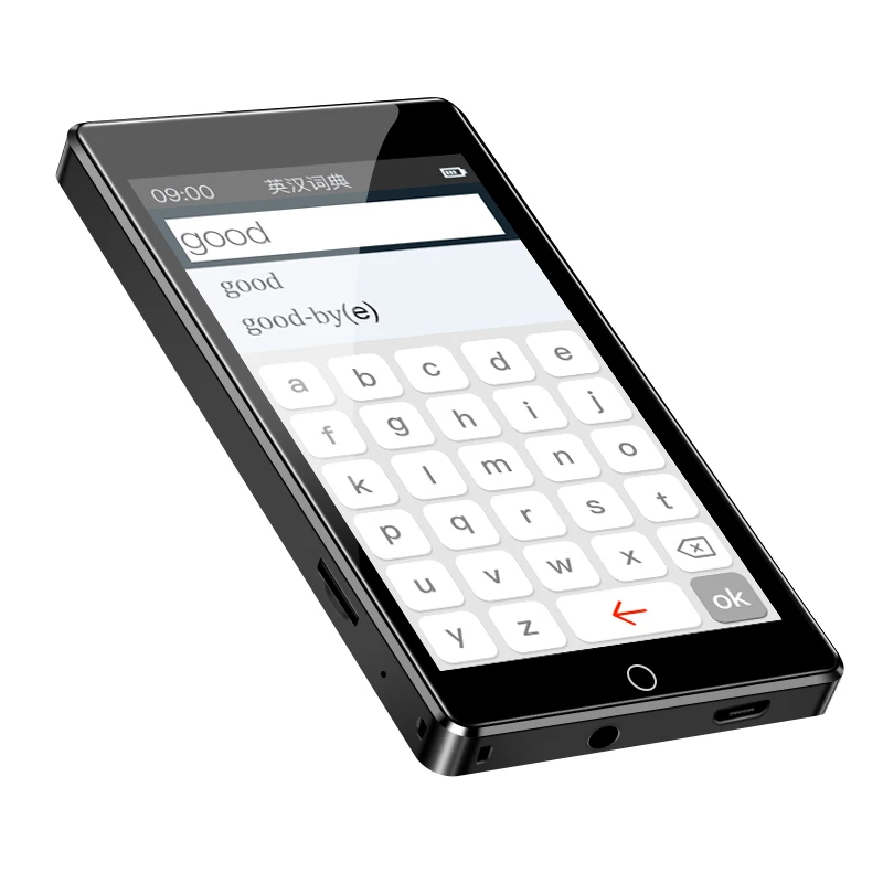 Музыкальный плеер RUIZU H1 mp3-плеер с Full Touch HD экраном 4 дюйма Bluetooth 5 0 8 Гб поддержка
