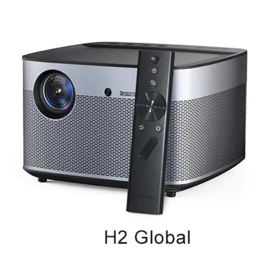 Xgimi H1 DLP проектор 1080p Full HD 3D 4К 3 ГБ/16 ГБ Android Bluetooth, Wi-Fi AirPlay proyector проектор для домашнего кинотеатра отправка из России - Цвет: H2