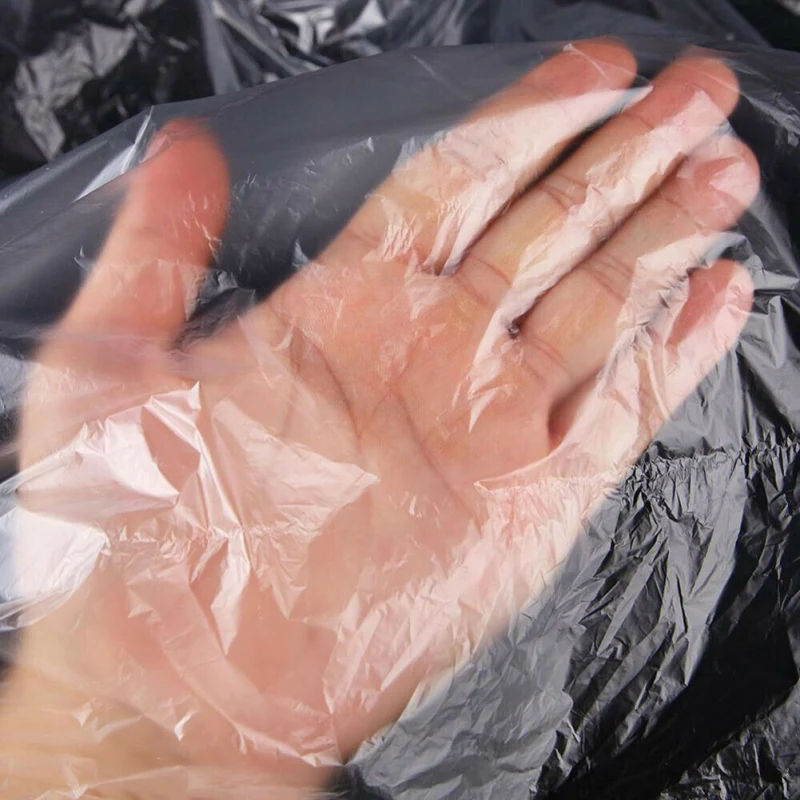 

100pcs Disposable Hair Cutting Capes Hairdressing Home Dyeing Barber Apron Accessories Useful