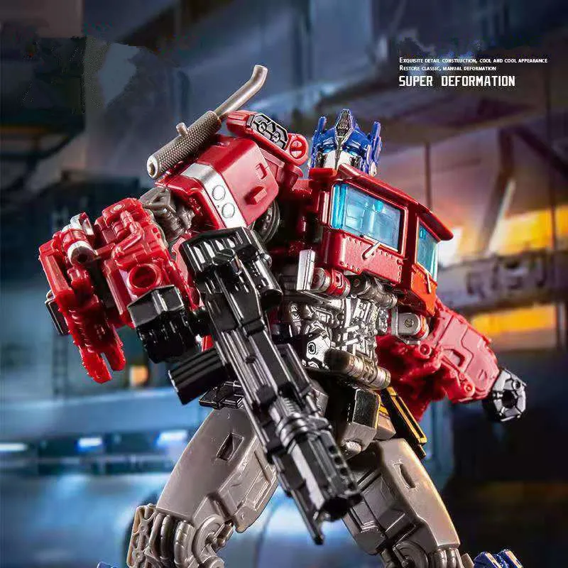 Фигурка трансформер Optimus Prime из ПВХ экшн фигурка SS38 OP Sai Star Commander грузовик ко аниме