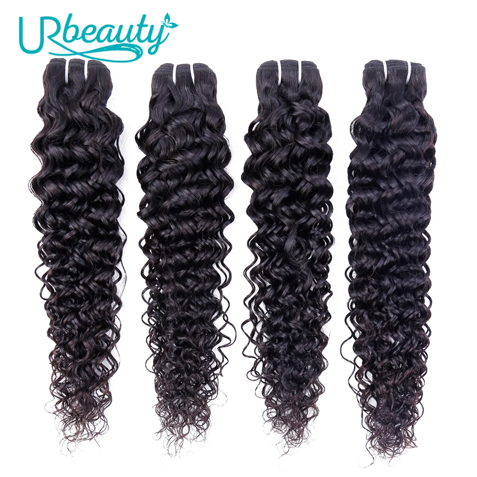 Волнистые человеческие волосы Ur Beauty пучки бразильских волос волнистые пряди