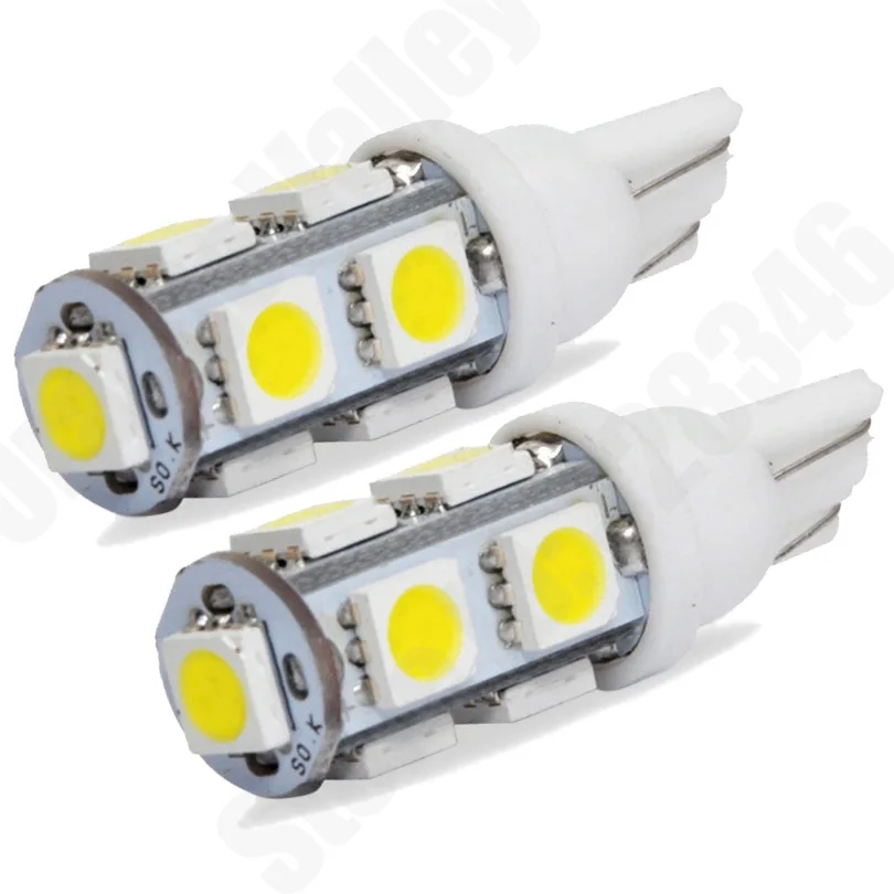 500 шт. Цена по прейскуранту завода-изготовителя T10 9 SMD W5W 5050 светодиодный