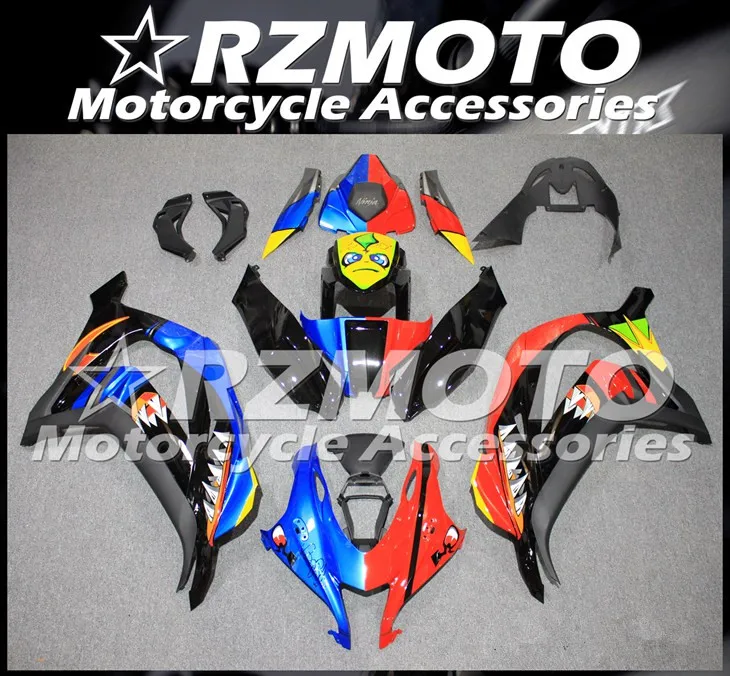 

New ABS Motorcycle Fairings kit Fit for Kawasaki Ninja ZX-10R 2016 2017 2018 2019 10R 16 17 18 19 Bodywork set shark