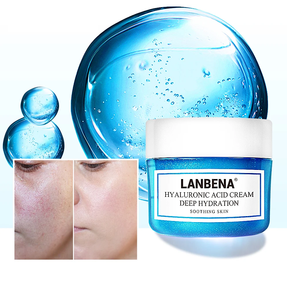 

LANBENA Hyaluronic Acid Series Skin Care Moisturizing Facial Sheet Mask Eye Patches Face Serum Eye Cream Shrinking Pores Sets