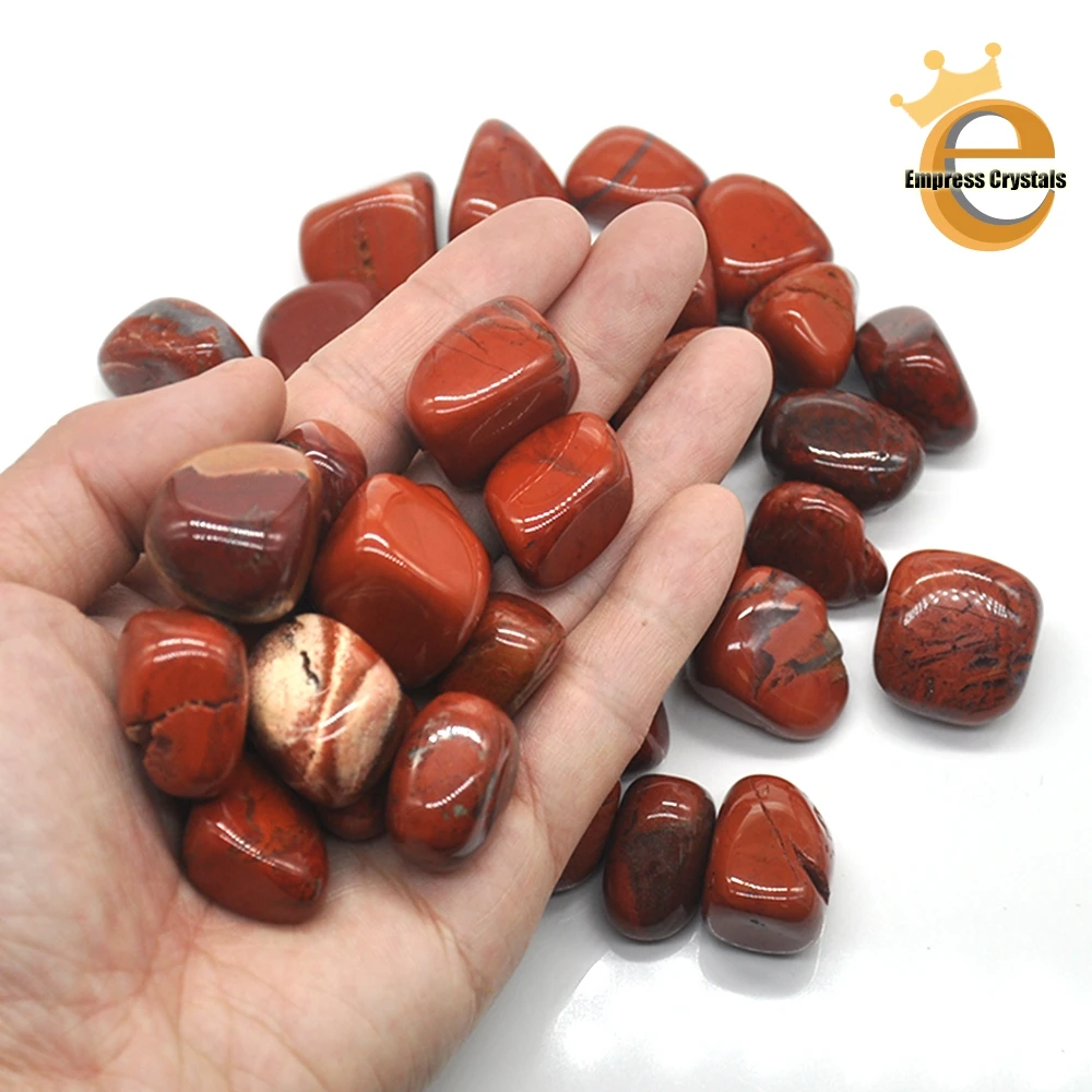 

Natural Red Jasper Crystal Tumbled Bulk Healing Mineral Specime Gemstones Gem Raw Aquarium Decoration Gift