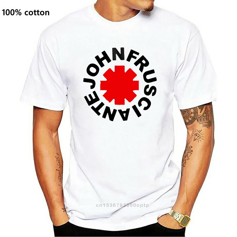 

John Frusciante Circle The Rock Rhcp T Shirt Mens S To 3Xl Color White