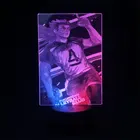 Haikyuu Yu Nishinoya японское аниме Манга изменение цвета Двухцветная светодиодная лампа двухцветная 3D лампа настольная для спальни детский