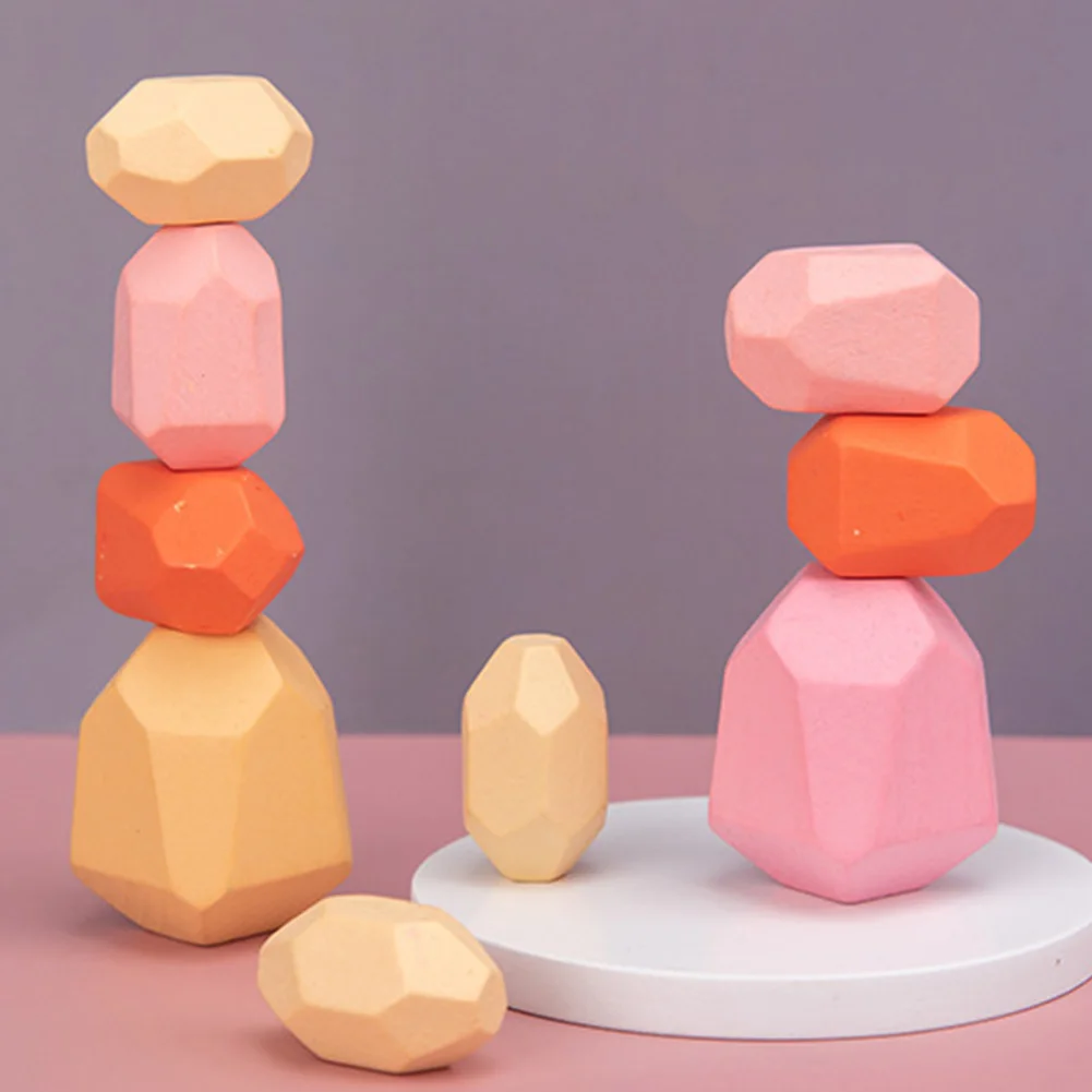 

Детский деревянный цветной камень, детский строительный блок, деревянный цветной камень, домашний декор, детская игрушка в скандинавском с...