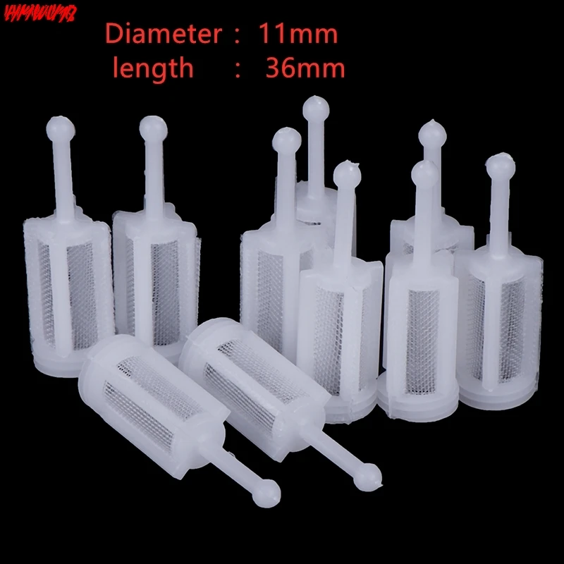 

10pcs Plastic Gravity Type Spray Gun Spray Filter Potquality Paint anti-impurity 120 Mesh Accessories Home Decoration