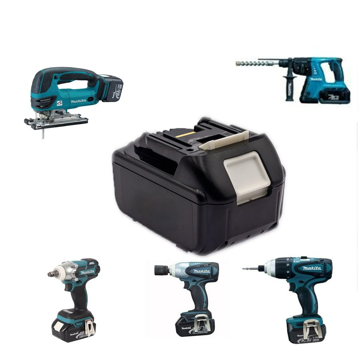 

Replace Makita Power Tool Professional18V 8000mAh BL1860 BL1850 BL1840 BL1835 BL1815 Rechargeable Battery