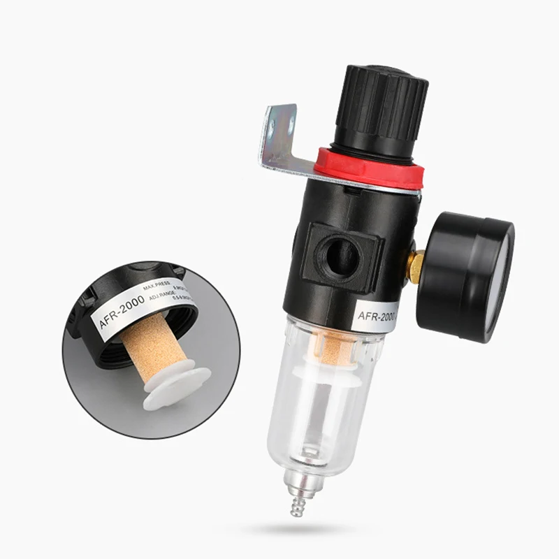 1 шт. AFR2000 пневматический Регулятор давления воздуха сепаратор воды и масла