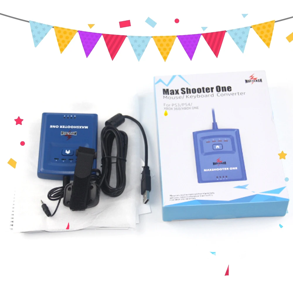 Адаптер для клавиатуры Mayflash Max Shooter ONE Mouse адаптер PS3 / PS4 XBox 360 One Xbox one S|Запасные