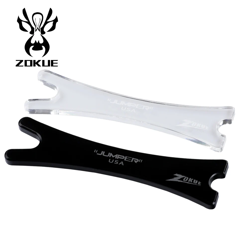 

ZOKUE Billiard Pool Cue Plastic Short Bridge Head Holder Rest 2 Colors Anti-skip For Jump Cue for Dropshipping