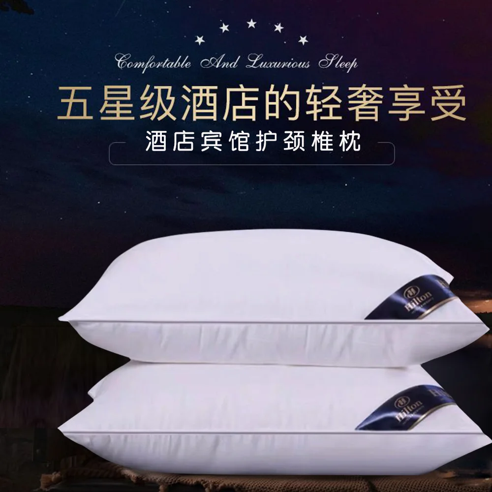 

1pcs Sleeping Soft Cozy Pillows Bedroom Neck Protector Sleep Home Hotel Portable Fluffy Pillows Poduszki Dekoracyjne Sleep BC50Z