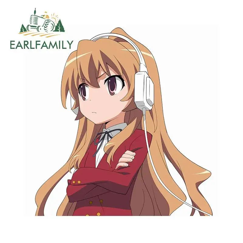 EARLFAMILY 13 см x 12 2 для Toradora Taiga виниловый материал мотоциклетные автомобильные
