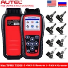 Программа сканера Autel MaxiTPMS TS508, MX-Sensor, 433 МГц3 хгц. TPMS, инструменты для ремонта шин