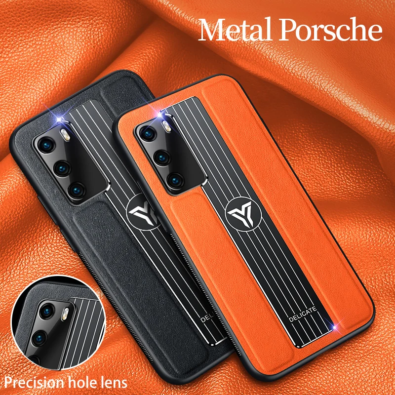 

Luxury Magnetic Leather Case For Huawei P40 P30 Lite P20 Mate 40 30 20 Pro Nova 3I 7I 7 8 SE Honor V30 9A 8X X10 Max Back Cover