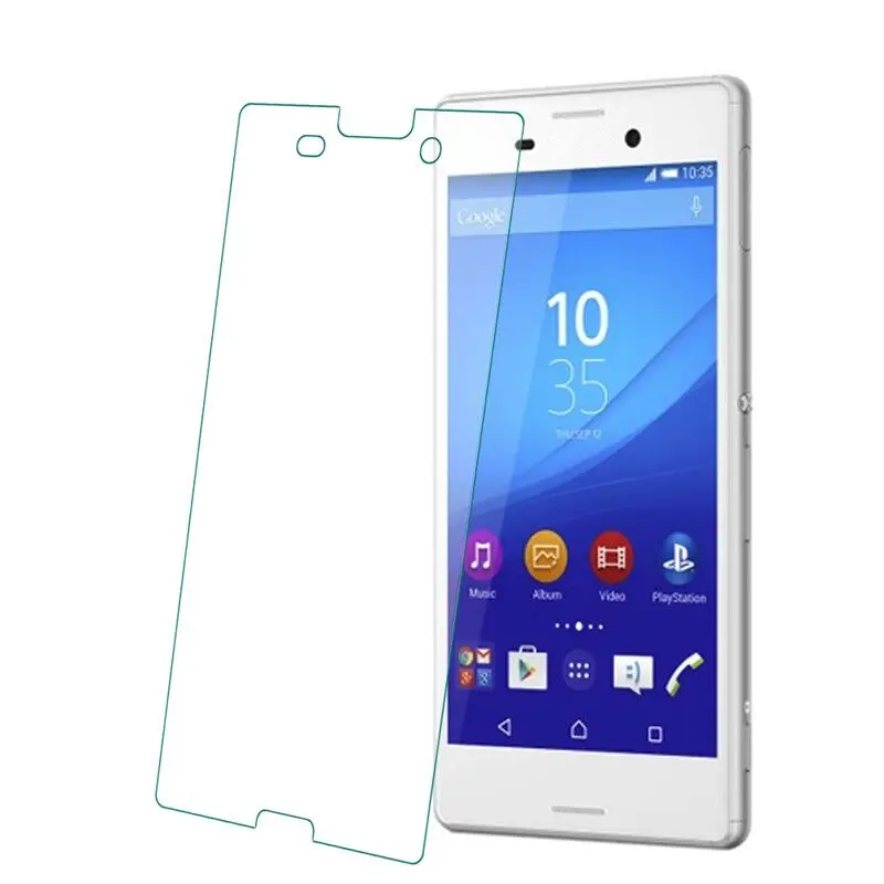 

0.3mm Tempered Glass screen protector on the for Sony Xperia M4 Aqua E2303 E2353 E2306 E2333 E2363 E2312 Guard pelicula de vidro