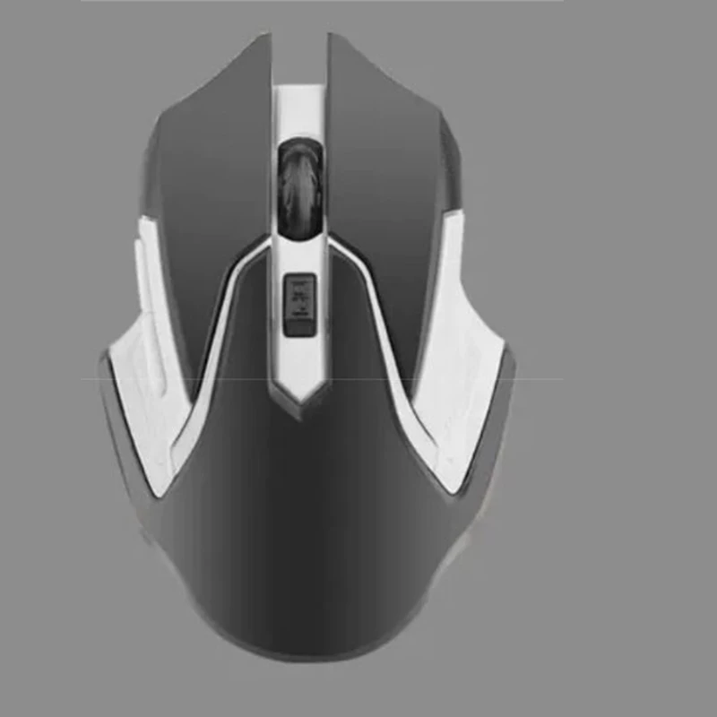 white Basix 2,4 ГГц Беспроводная игровая мышь 6 кнопок USB Беспроводная мышь геймер мышь 1600 точек/дюйм регулируемые оптические мыши для ПК компьютера ноутбука - Цвет: white