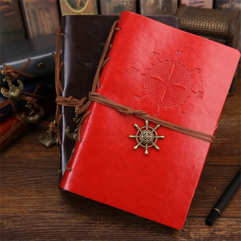 Спиральная записная книжка новейшая книга для дневника винтажные Пираты якоря