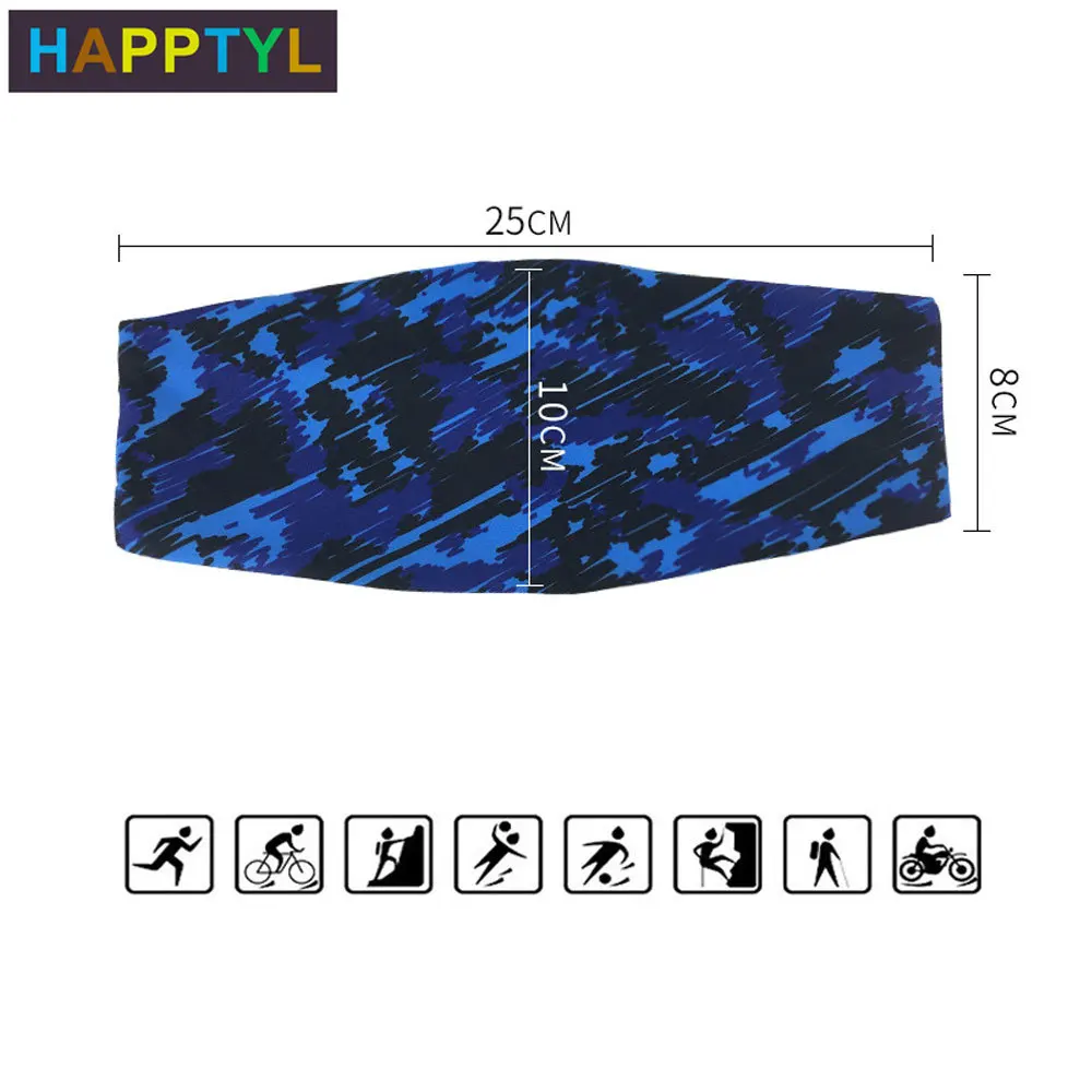 HAPPTYL 1 шт. спортивная повязка для занятий йогой Влагоотводящая на голову Модный