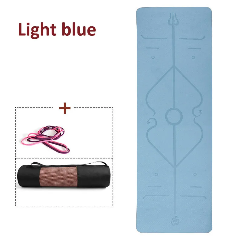 2020 коврик для фитнеса и йоги с сумкой нескользящий наколенник Esterilla Yoga Antidesliz