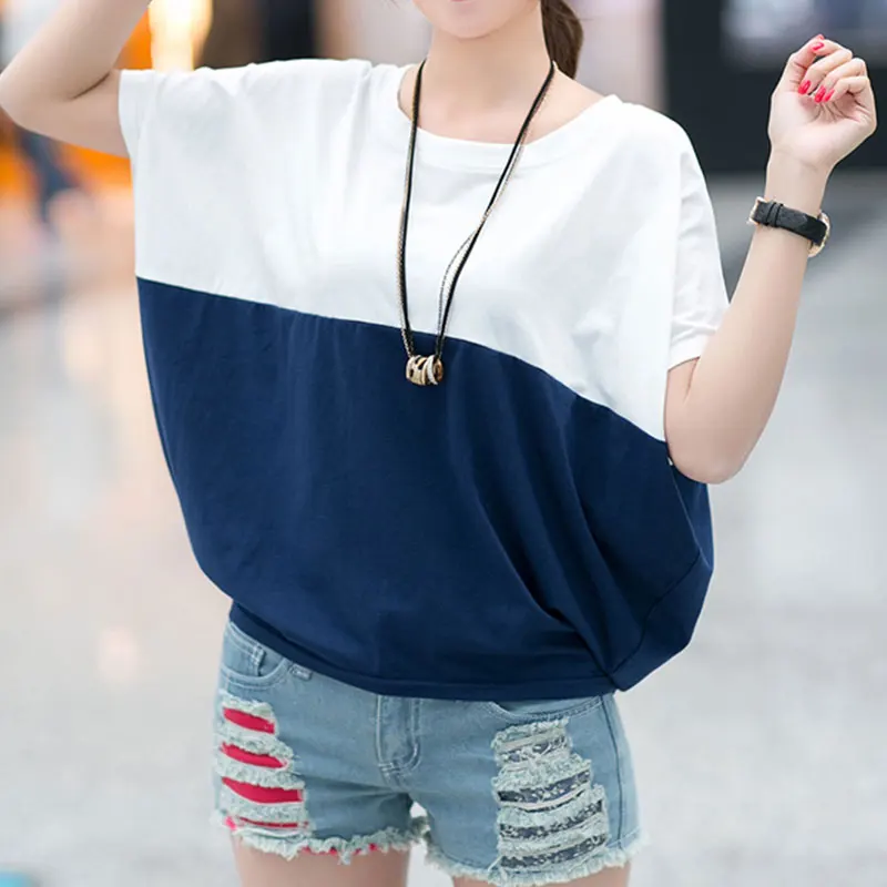 Женская летняя футболка с коротким рукавом повседневные футболки в симпатичном