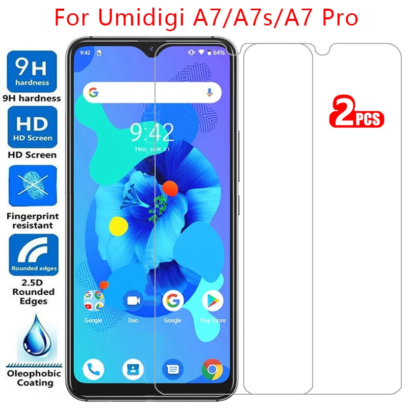 

protective tempered glass for umidigi a7 pro a7s screen protector on umi digi a 7 s 7s 7a a7pro safety film umidigia7 umidigia7s