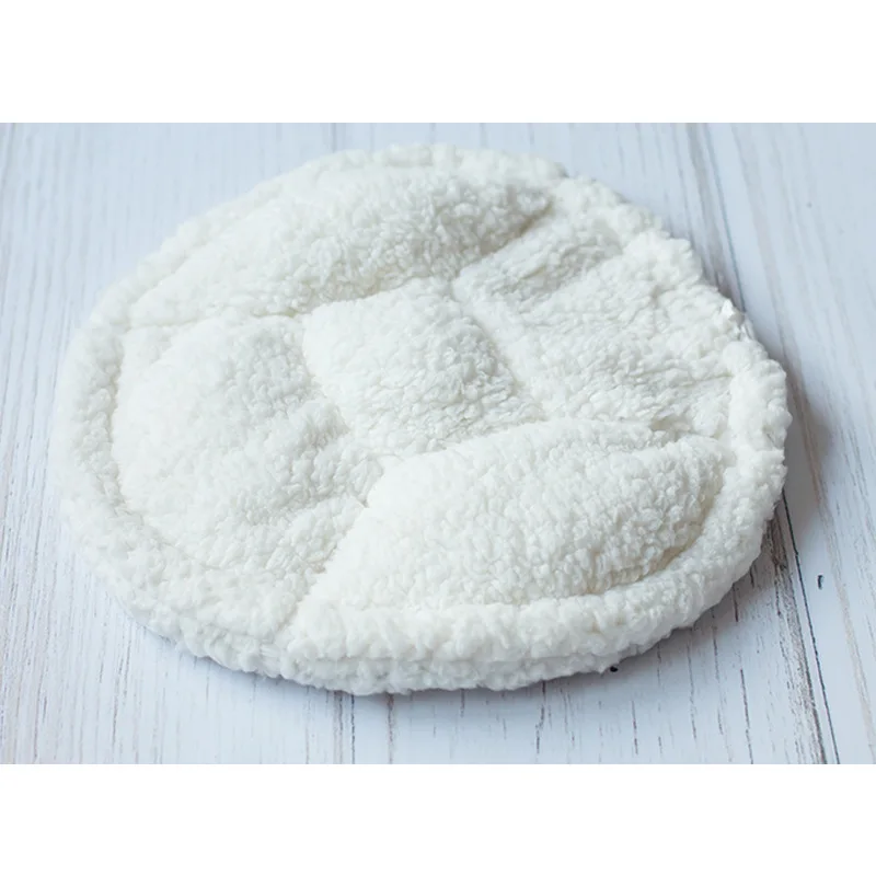 Новорожденный позирует одеяла фотосессия фон Подушка фотография Реквизит Flokati