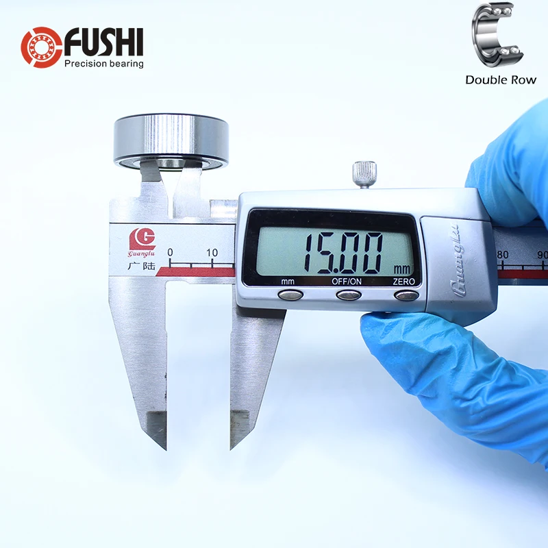 3902-2RS подшипник 15*28*10 мм (1 шт.) 3902 2RS двухрядные герметичные RS радиально-упорные